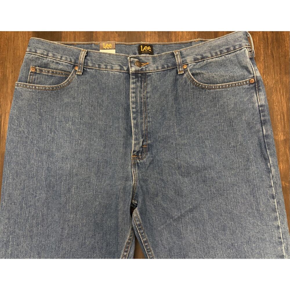 LEE REGULAR FIT STRAIGHT LEG JEANS - Men's 42 X 36 Pepper Stone" NWT